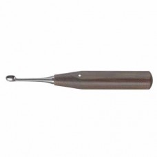 FiberGrip™ Volkmann Bone Curette Oval - Fig. 4 Stainless Steel, 19 cm - 7 1/2"